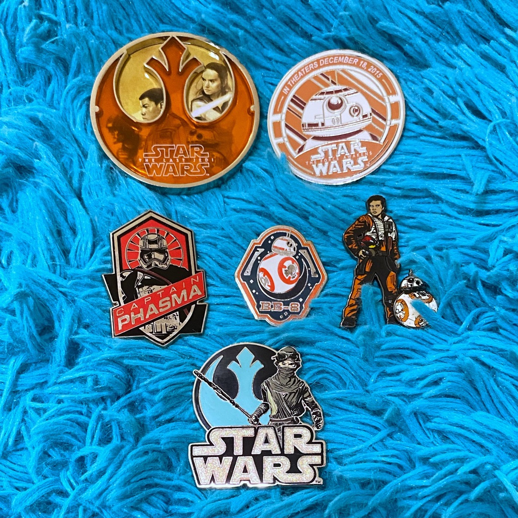 Star Wars Disney Pin Lot Force For Change Open Edition 40$